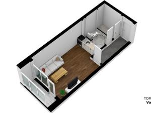 Pronájem bytu 1+kk, Hradec Králové - Nový Hradec Králové, Jana Masaryka, 30 m2