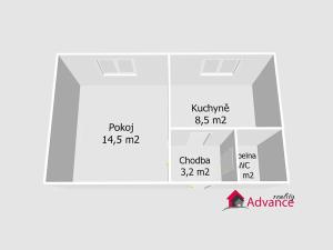 Prodej bytu 1+1, Ostrava, Čujkovova, 29 m2