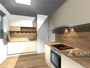Pronájem bytu 1+kk, Praha - Stodůlky, Hábova, 37 m2