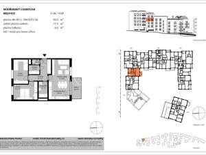 Pronájem bytu 3+kk, Praha - Modřany, Kolmanova, 90 m2