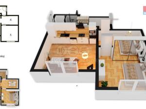 Prodej bytu 2+kk, Praha - Vinohrady, Pod Zvonařkou, 42 m2