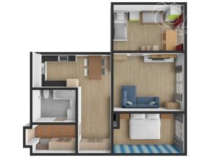 Pronájem bytu 3+kk, Černošice, Zdeňka Lhoty, 64 m2