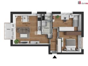 Pronájem bytu 3+kk, Hořovice, Ovesná, 65 m2