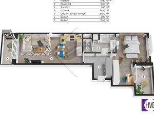 Prodej bytu 2+kk, Praha - Vršovice, Petrohradská, 62 m2
