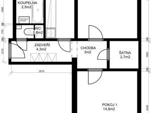 Pronájem bytu 2+1, Brno - Řečkovice, Renčova, 61 m2