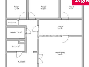 Pronájem bytu 4+1, Zlín, Okružní, 77 m2