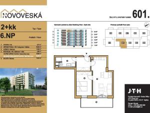 Prodej bytu 2+kk, Teplice, Novoveská, 63 m2