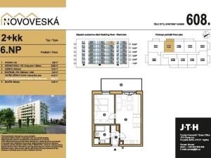 Prodej bytu 2+kk, Teplice, Novoveská, 57 m2