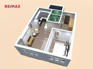 Pronájem bytu 2+kk, Beroun, 42 m2
