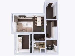 Prodej bytu 2+1, Praha - Troja, Olštýnská, 54 m2