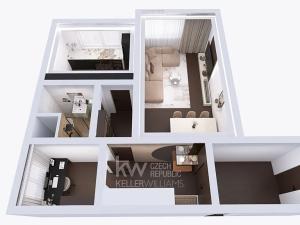 Prodej bytu 2+1, Praha - Troja, Olštýnská, 54 m2