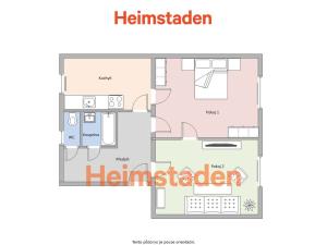 Pronájem bytu 2+1, Karviná - Nové Město, nám. Budovatelů, 53 m2