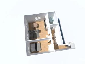 Pronájem bytu 2+kk, Ostrava, Palackého, 50 m2
