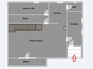 Prodej chaty, Tvarožná Lhota, 90 m2