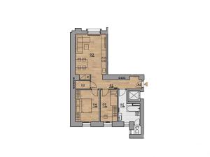Pronájem bytu 3+kk, Ostrava, 28. října, 65 m2
