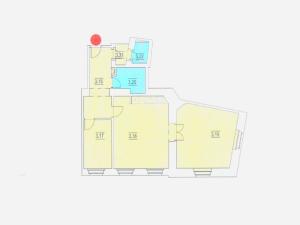 Pronájem bytu 3+kk, Praha - Smíchov, Zborovská, 76 m2