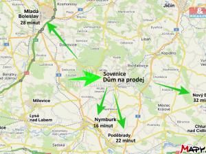 Prodej rodinného domu, Křinec - Sovenice, 69 m2