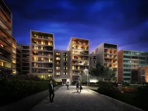 Pronájem bytu 1+kk, Praha - Karlín, U Mlýnského kanálu, 47 m2