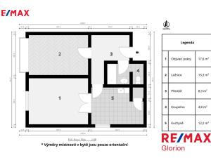 Prodej bytu 2+1, Ostrov, Luční, 62 m2