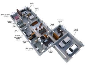 Prodej rodinného domu, Hostomice, Bezdědická, 231 m2