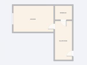Pronájem bytu 1+kk, Praha - Vršovice, Bulharská, 34 m2