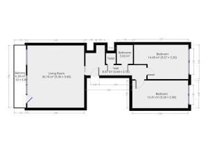 Pronájem bytu 3+kk, Praha - Stodůlky, V hůrkách, 74 m2