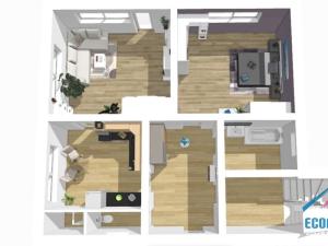 Prodej bytu 2+1, Stará Paka - Ústí, 81 m2