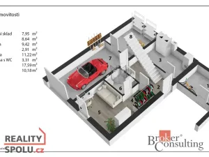 Prodej rodinného domu, Jílové u Prahy - Luka pod Medníkem, 280 m2