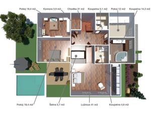 Prodej rodinného domu, Praha - Dolní Měcholupy, Ke Stinkovskému rybníku, 328 m2