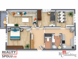 Prodej bytu 4+1, Tachov, Bělojarská, 84 m2