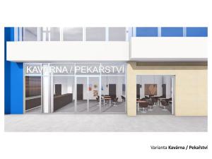 Pronájem obchodního prostoru, Pardubice, třída Míru, 180 m2