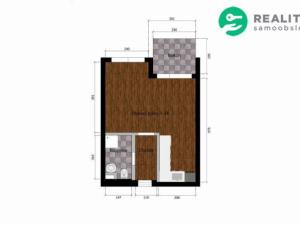 Prodej bytu 1+kk, Klecany, V Honech, 31 m2