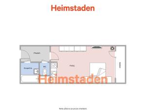 Pronájem bytu 1+kk, Ostrava - Poruba, náměstí Václava Vacka, 28 m2