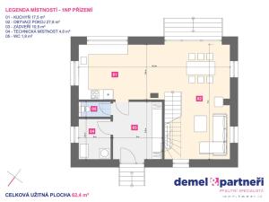Prodej rodinného domu, Mikulovice, 124 m2