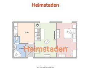 Pronájem bytu 2+1, Frýdek-Místek - Frýdek, Růžový pahorek, 50 m2