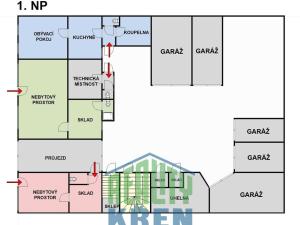 Prodej vícegeneračního domu, Praha - Kobylisy, Klapkova, 800 m2