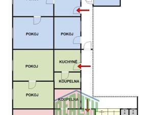 Prodej vícegeneračního domu, Praha - Kobylisy, Klapkova, 800 m2