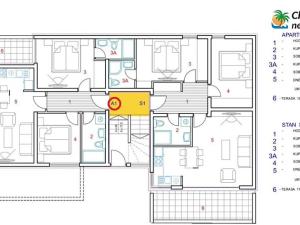 Prodej bytu 3+kk, Novalja, Chorvatsko, 64 m2