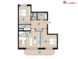 Pronájem bytu 3+kk, Praha - Libeň, Nad Kolčavkou, 82 m2