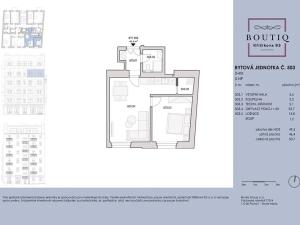 Prodej bytu 2+kk, Praha - Karlín, Křižíkova, 46 m2