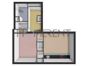 Prodej bytu 2+kk, Praha - Karlín, Prvního pluku, 53 m2