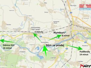 Prodej rodinného domu, Kostomlátky, Ke Křížku, 129 m2