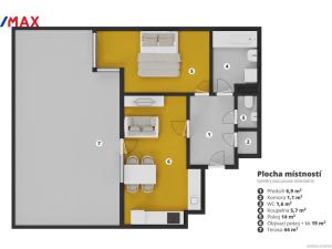 Prodej bytu 2+kk, Praha - Hostivař, Rychtáře Petříka, 48 m2