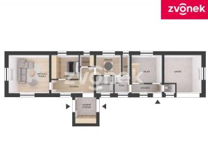 Prodej rodinného domu, Zádveřice-Raková - Zádveřice, 230 m2