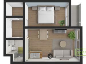 Pronájem bytu 2+kk, Znojmo, 50 m2