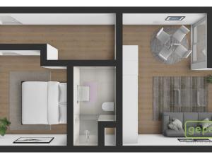 Pronájem bytu 2+kk, Znojmo, 48 m2