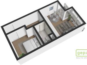 Pronájem bytu 2+kk, Znojmo, 48 m2