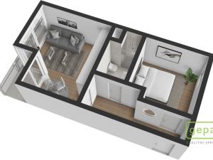 Pronájem bytu 2+kk, Znojmo, 48 m2