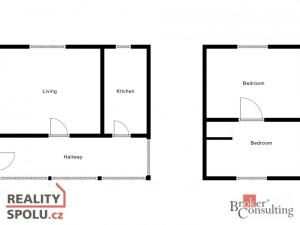 Prodej chaty, Poříčí nad Sázavou, Potočiny, 29 m2