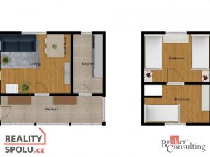 Prodej chaty, Poříčí nad Sázavou, Potočiny, 29 m2